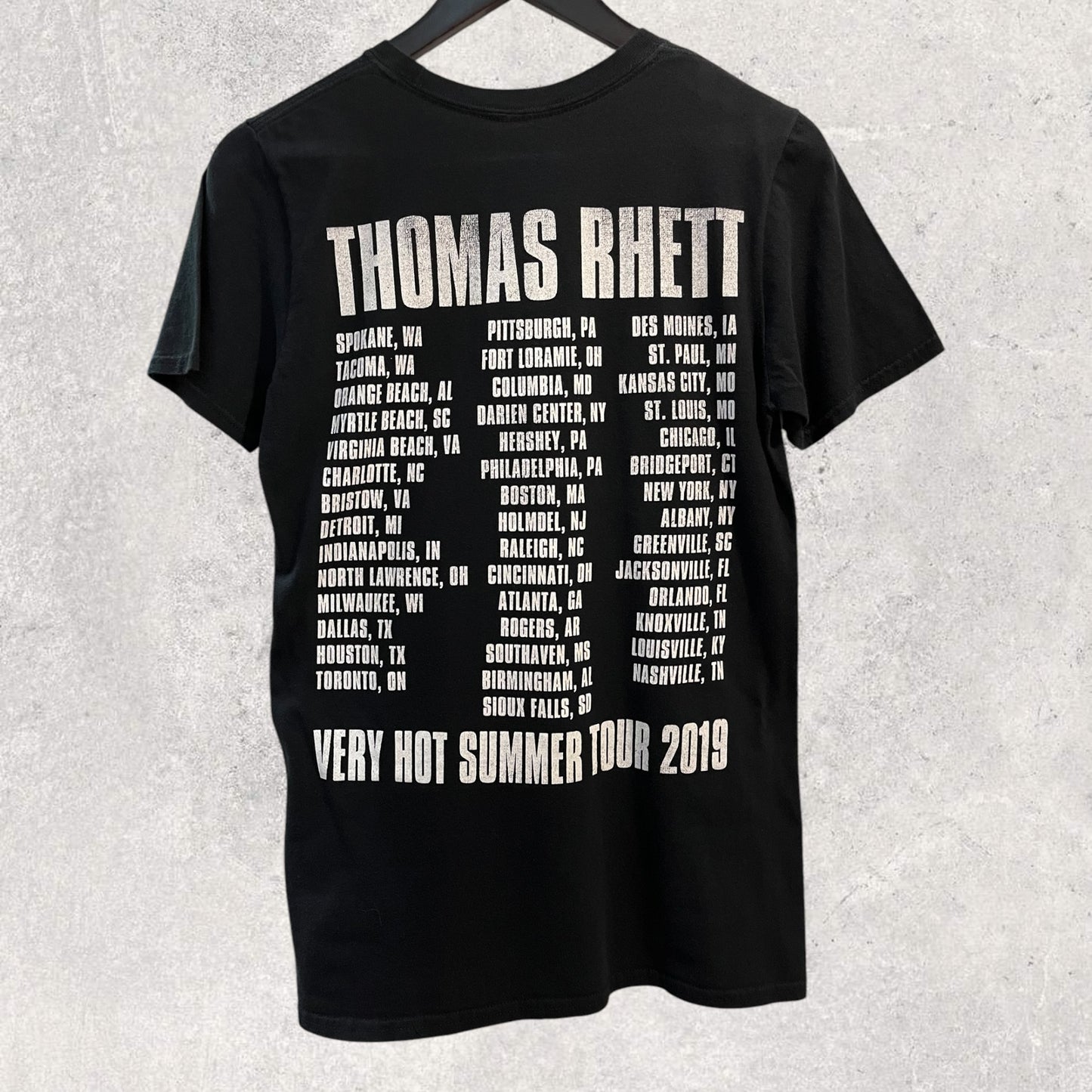 Thomas Rhett Tour 2019 Bändipaita (S)