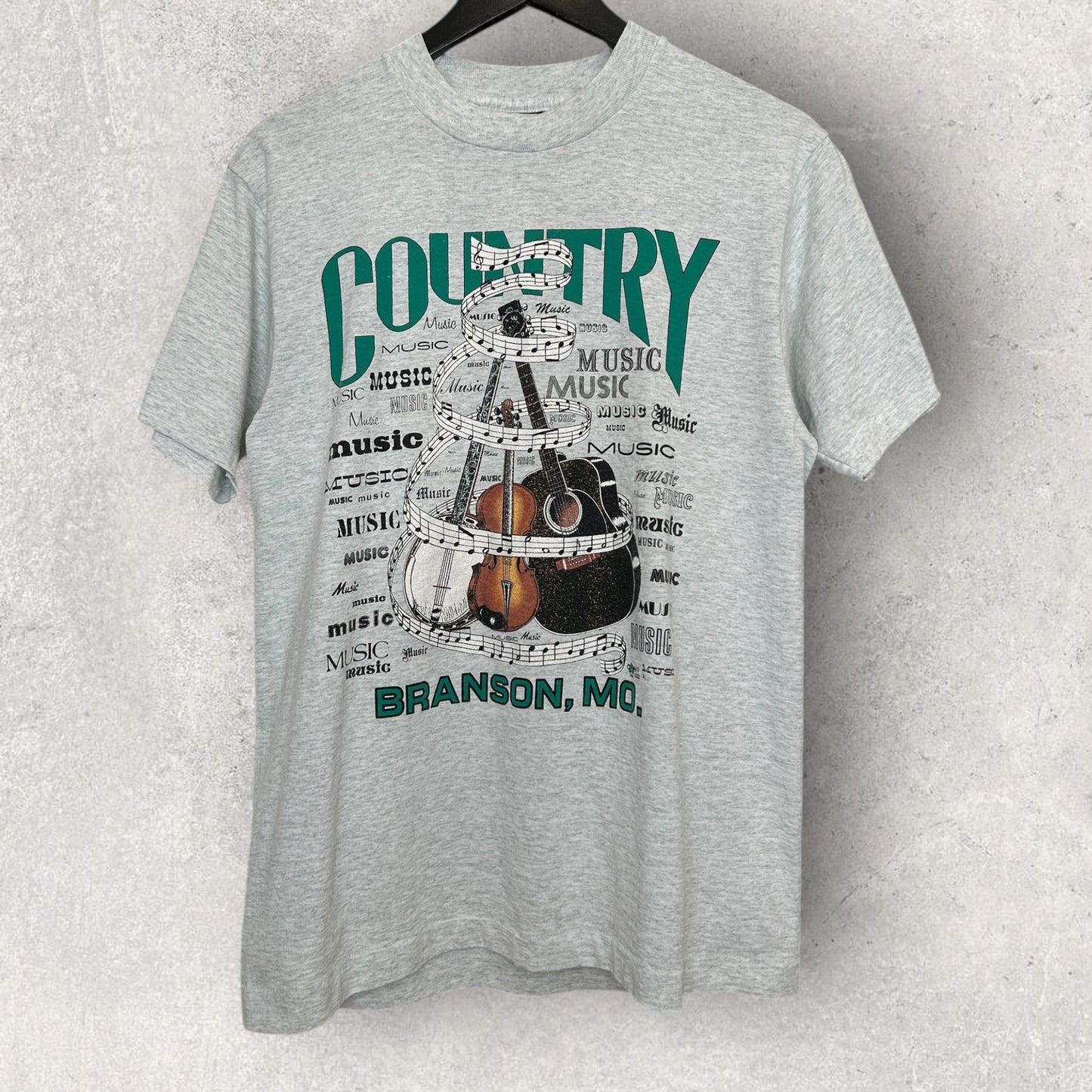 Country Music Branson, Mo Vintage 90s. T-Paita (M)