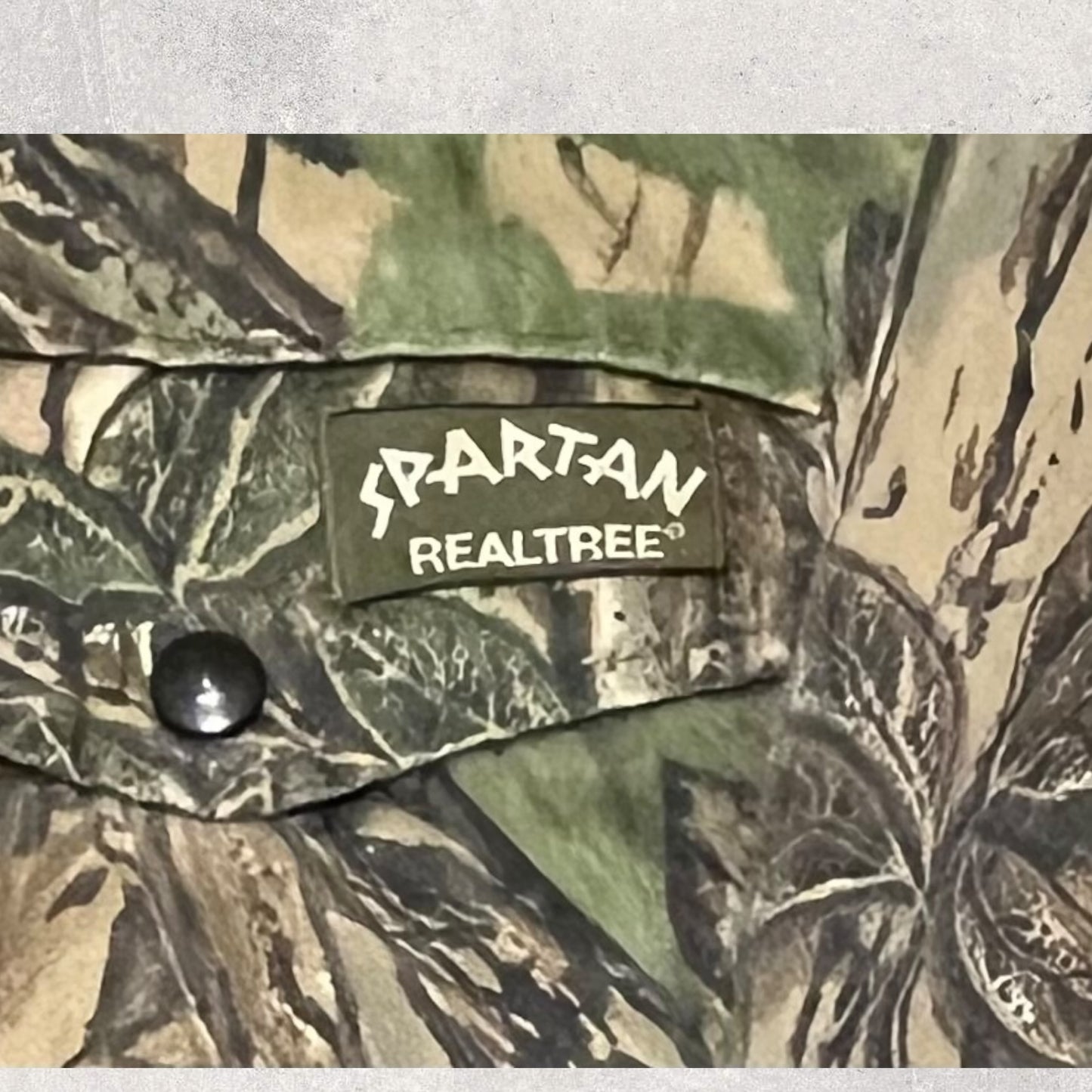 Vintage Spartan Real Tree Takki 90s.(M/L)