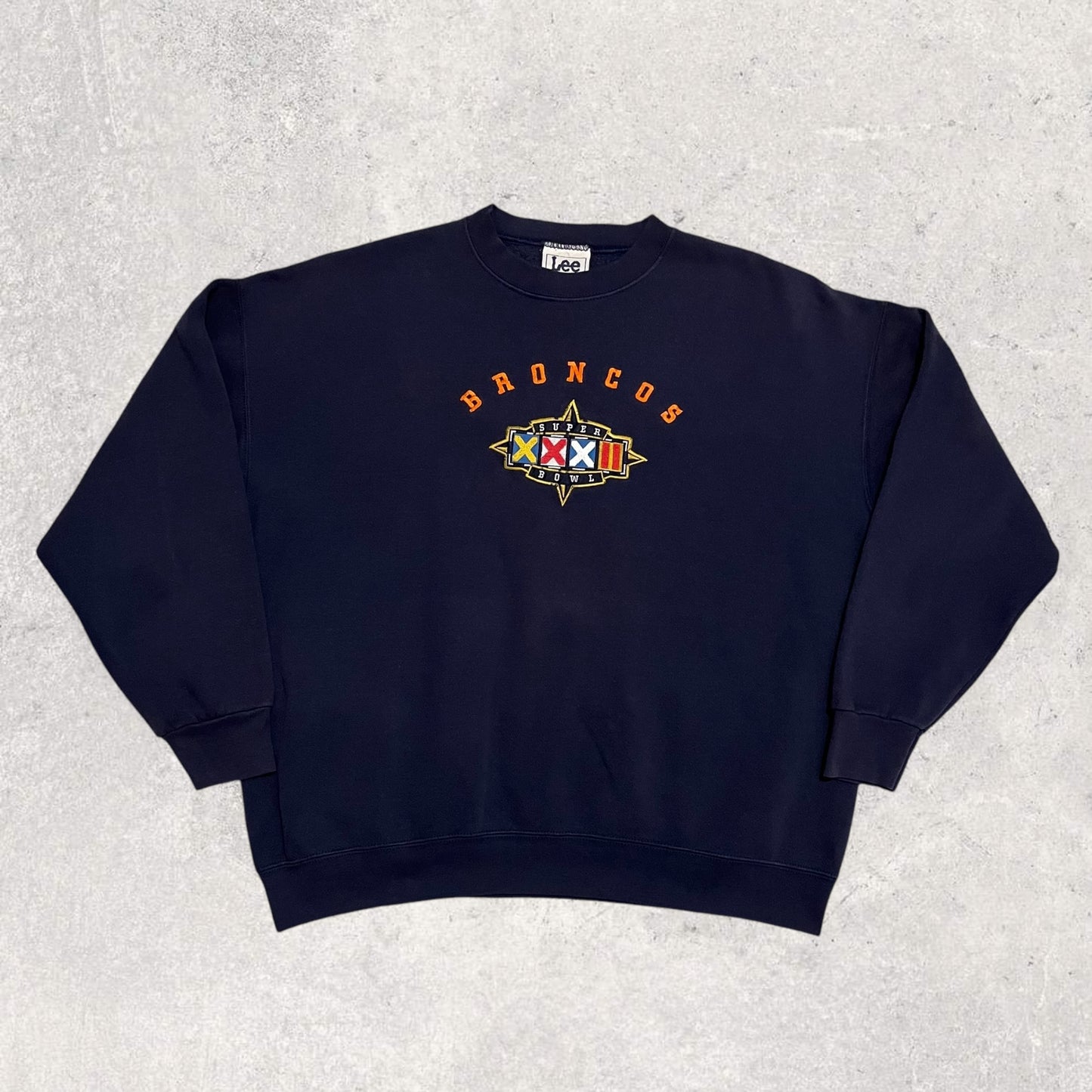 Vintage Broncos Super Bowl 90s.Lee College (XXL)