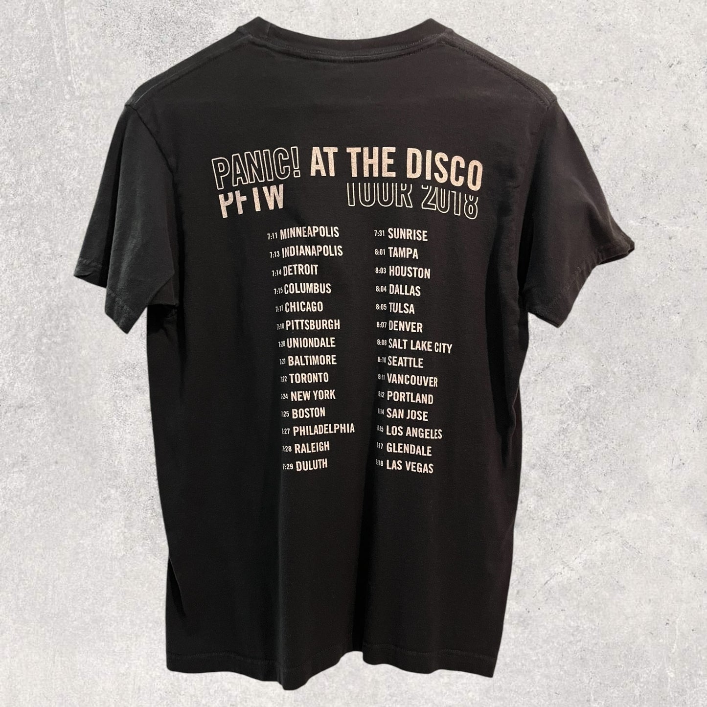 Panic At The Disco 2018 Tour (M)