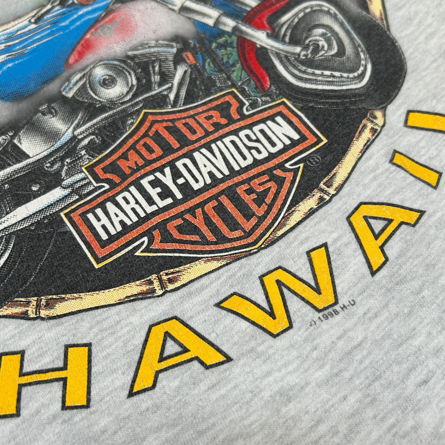 Harley Davidson Pacific Hawaii 1998s. T-Paita (XL)