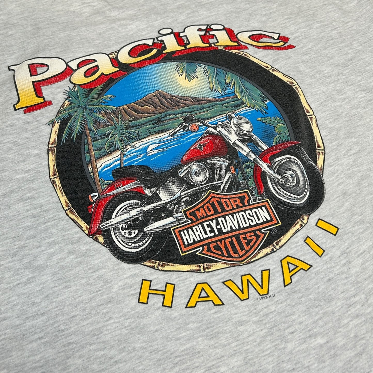 Harley Davidson Pacific Hawaii 1998s. T-Paita (XL)