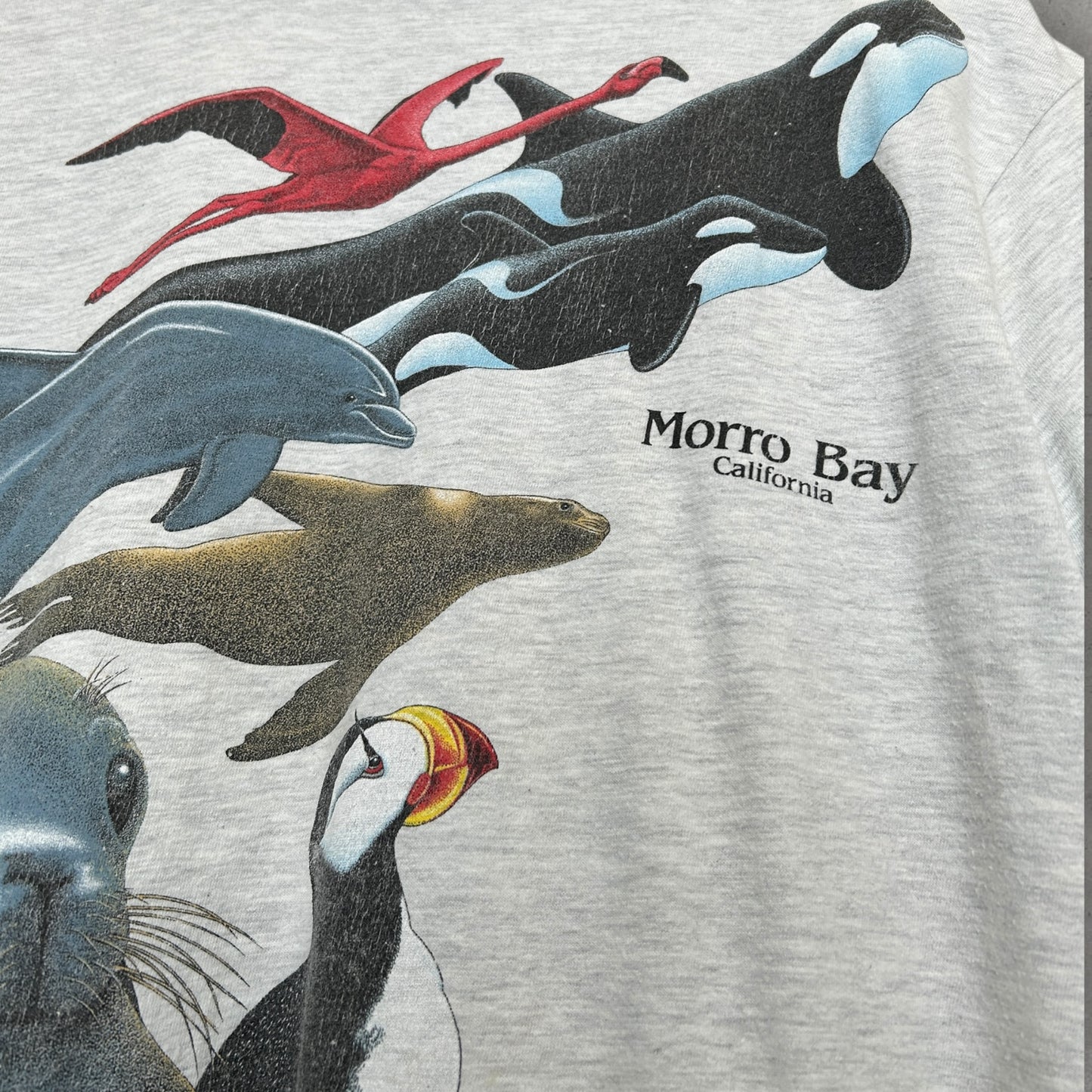 Morro Bay California Vintage 90s T-Paita (M)