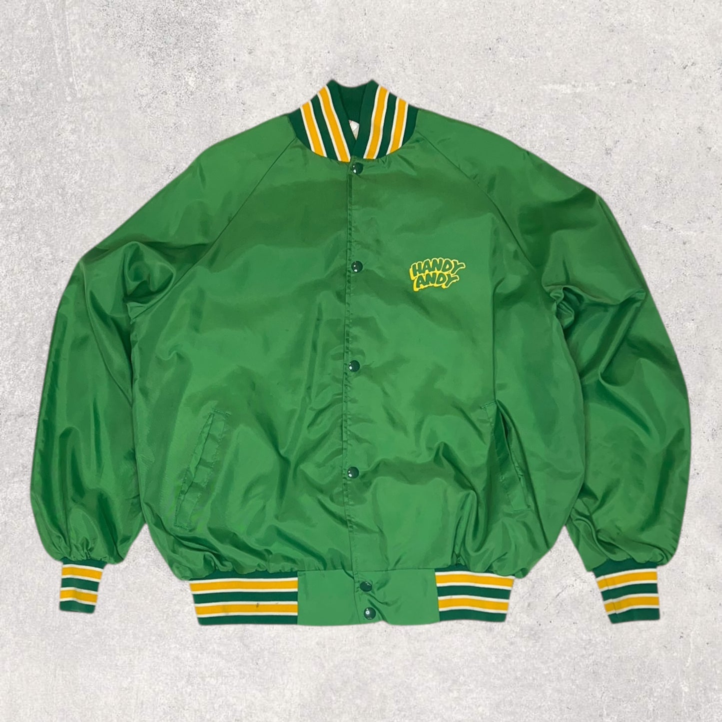 Vintage Handy Andy Satin Jacket (XL)