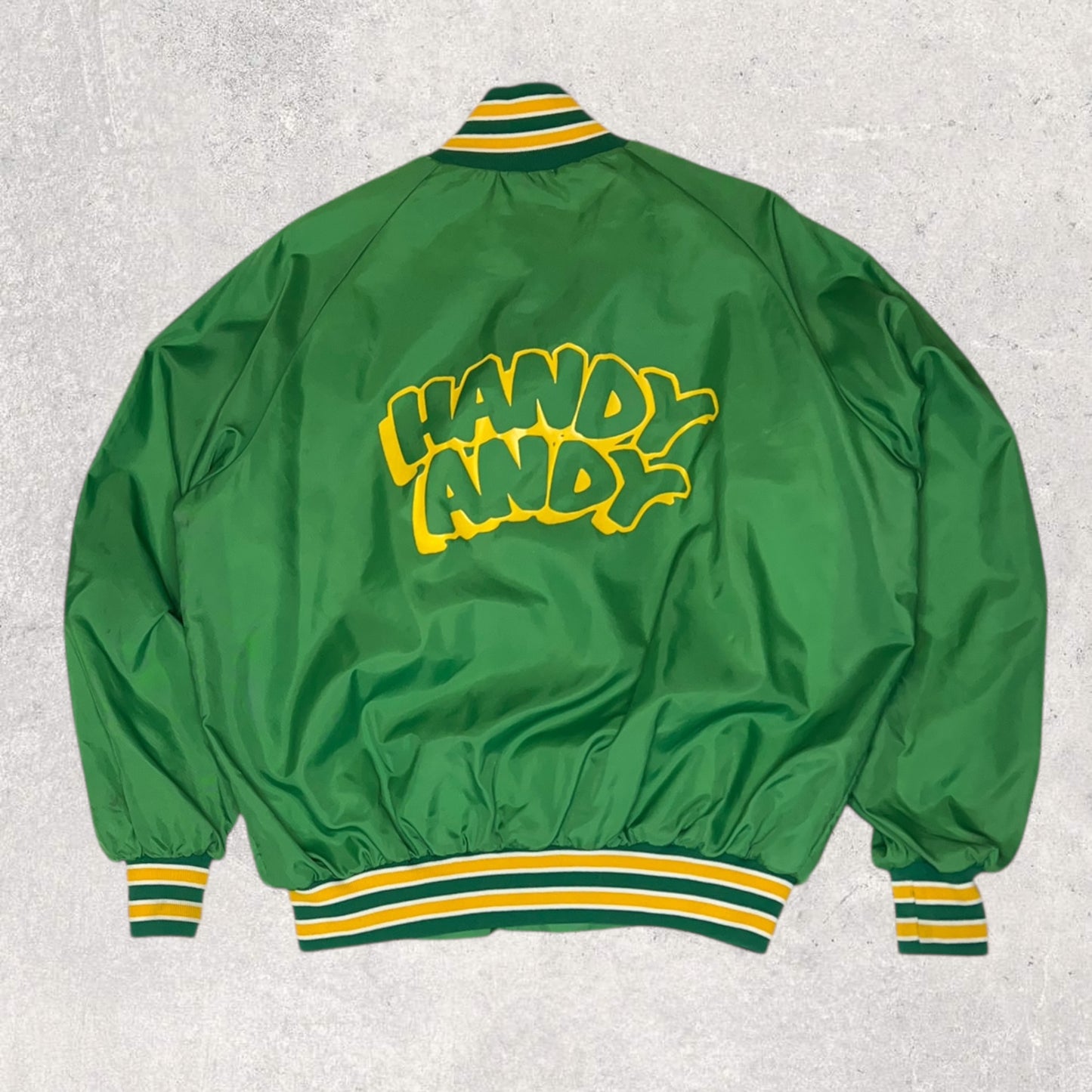 Vintage Handy Andy Satin Jacket (XL)