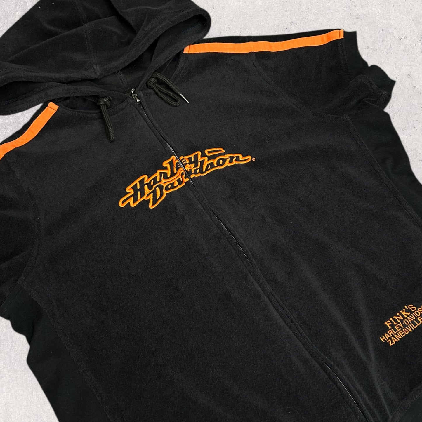 Harley Davidson Lyhythihainen Vetoketju Huppari (S)
