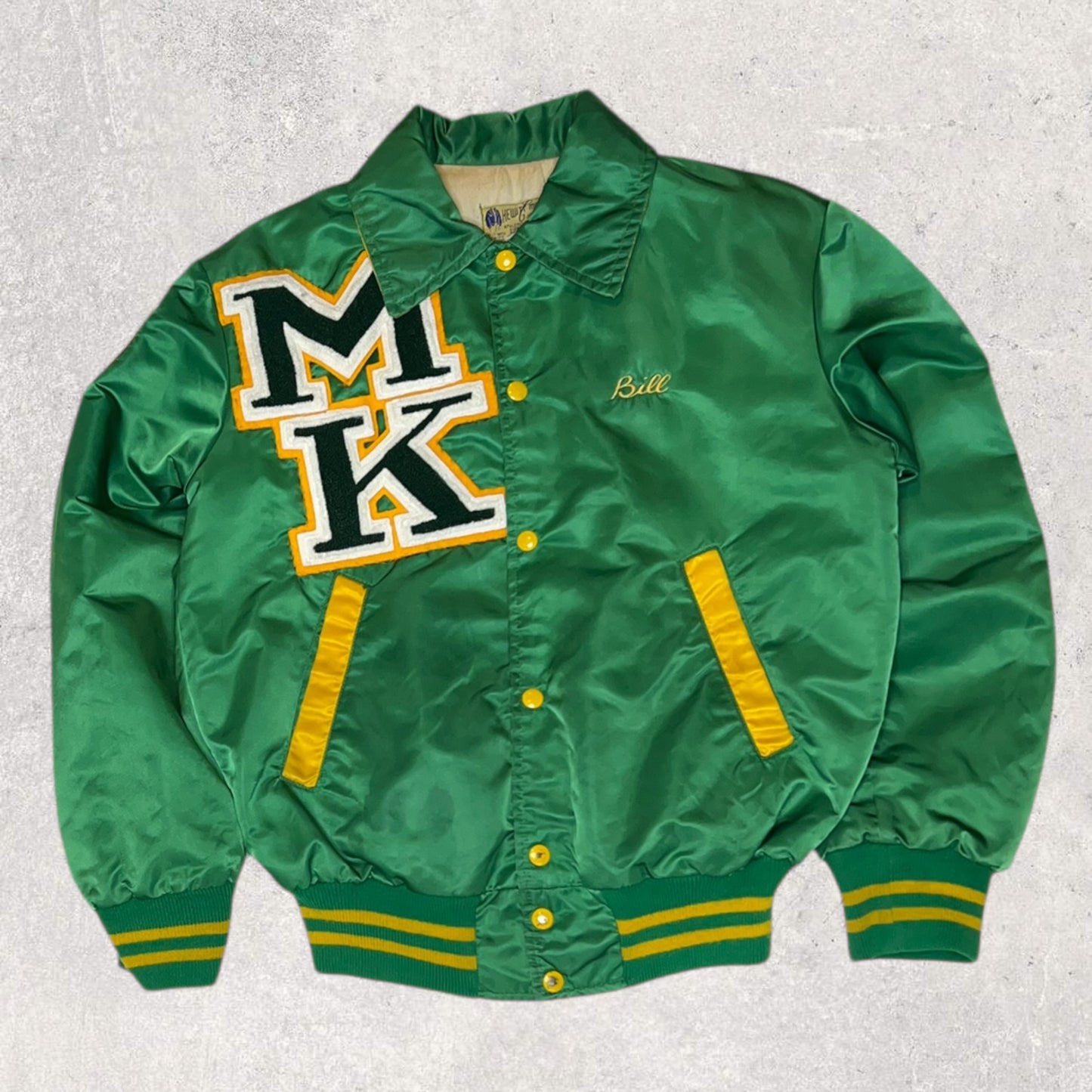 Vintage Morris Knolls 1989 Satin Jacket (S)