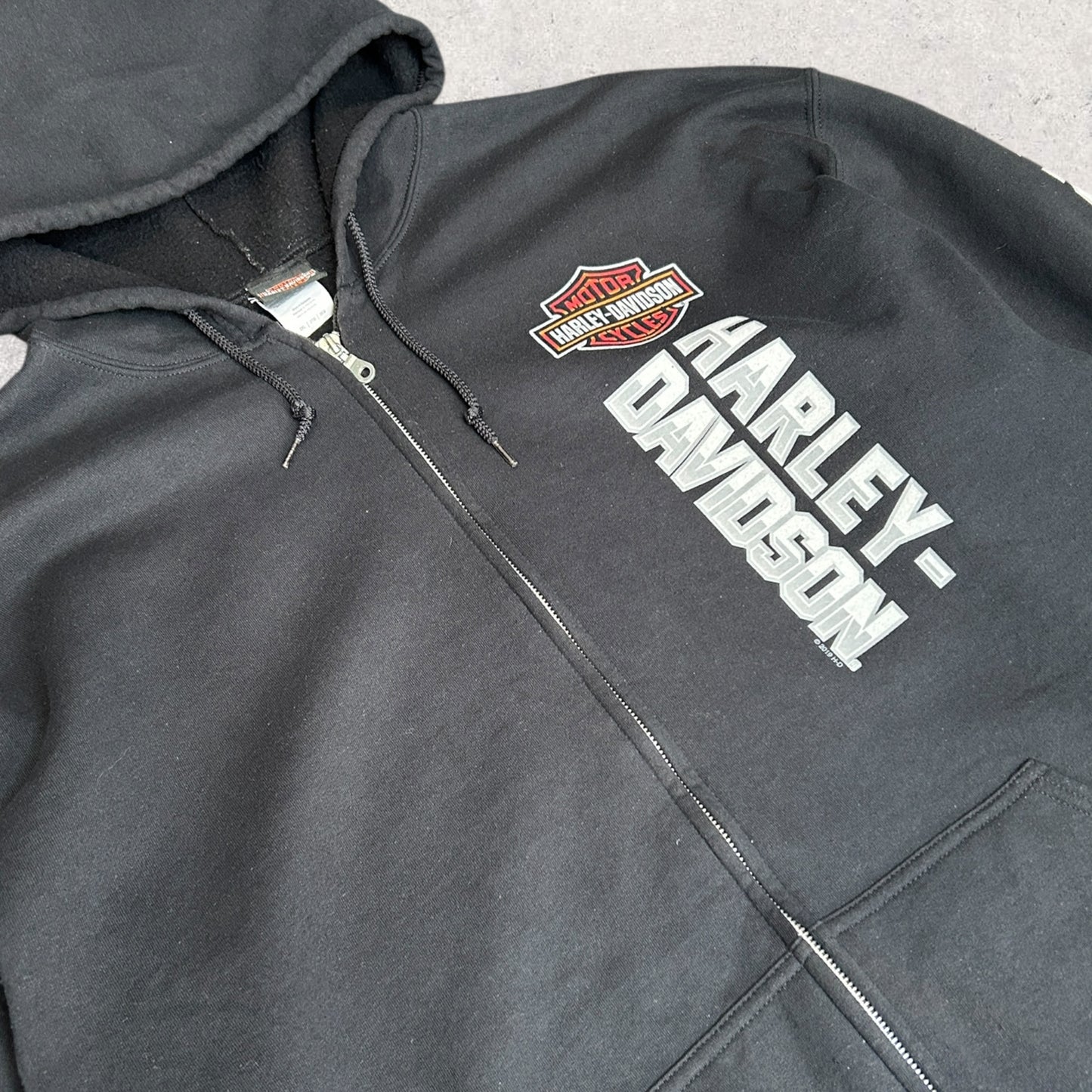 Harley Davidson Rockstar Vetoketju Huppari (2XL)