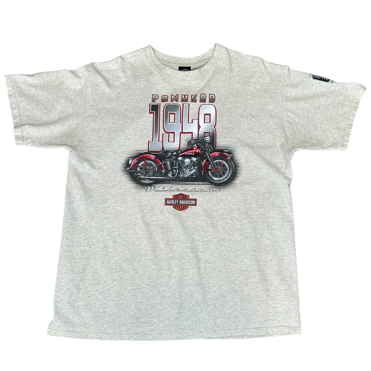 Harley Davidson Panhead, Redwood City, CA, 2000s. T-Paita (XL)