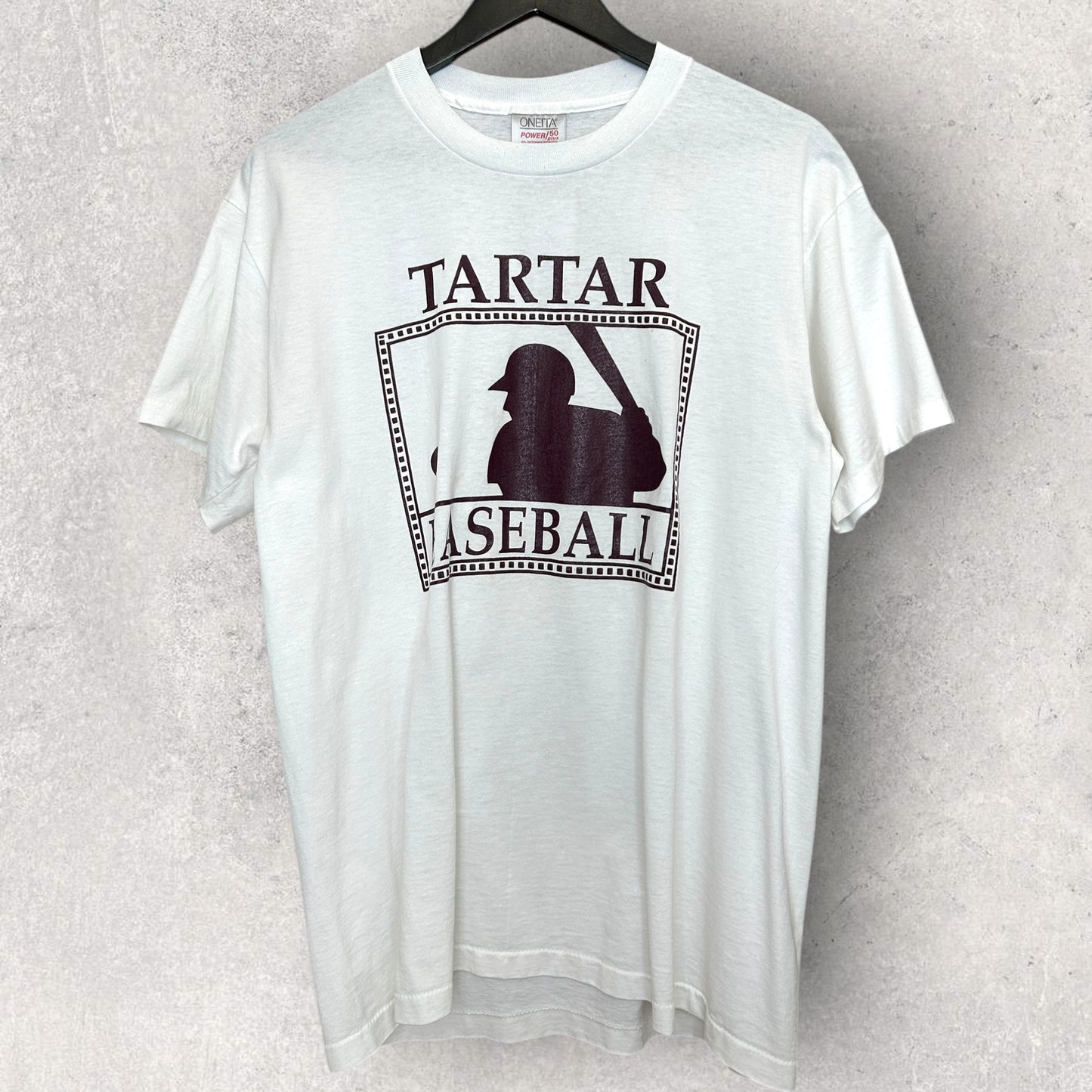 Tartar Baseball Vintage 90s. T-Paita (L)