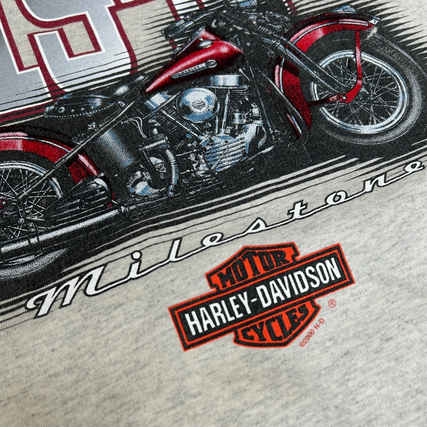 Harley Davidson Panhead, Redwood City, CA, 2000s. T-Paita (XL)