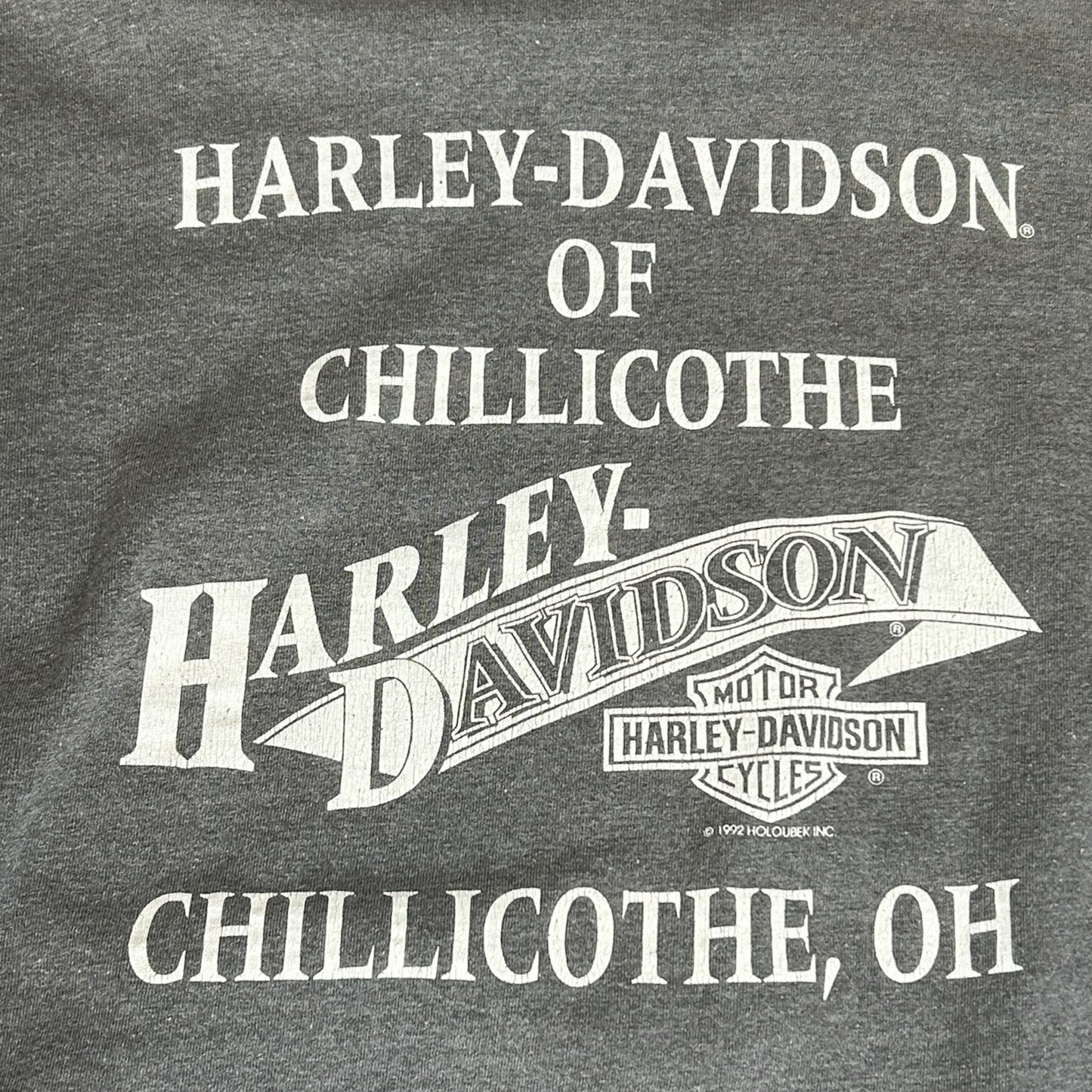 Harley Davidson Rules 1991s. T-Paita (XL)