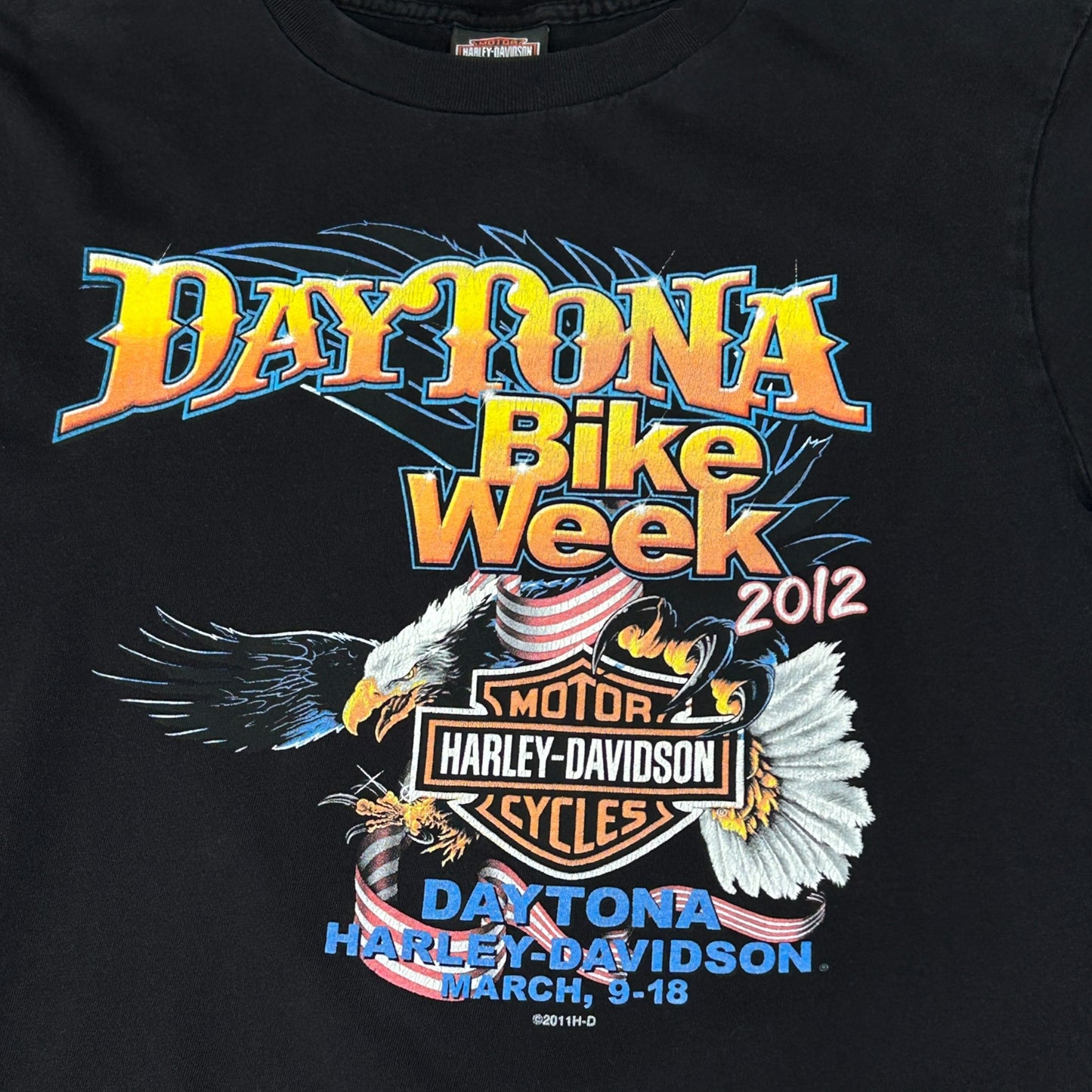 Harley Davidson Daytona Bike Week 2012 T-Paita (L)