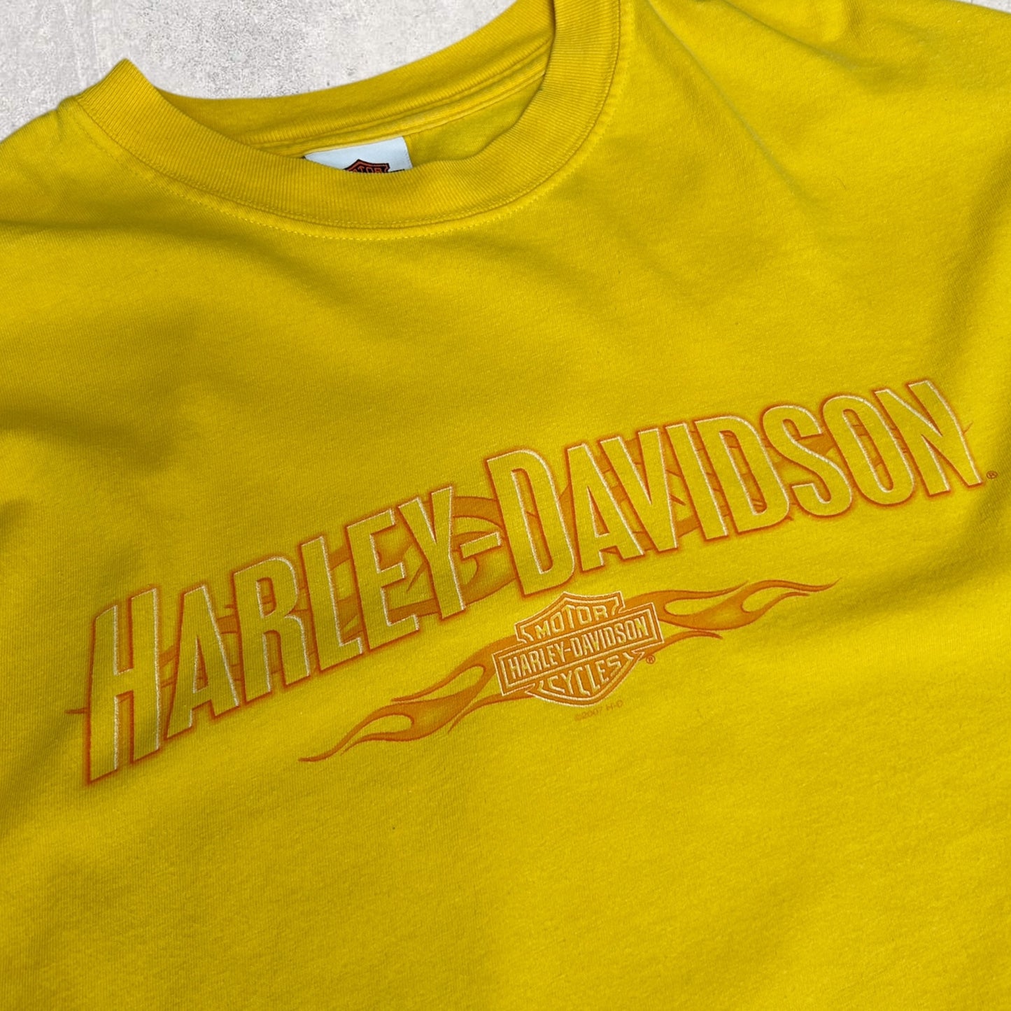 Harley Davidson Burlington, Iowa 2007s. Pitkähihainen T-Paita (2XL)