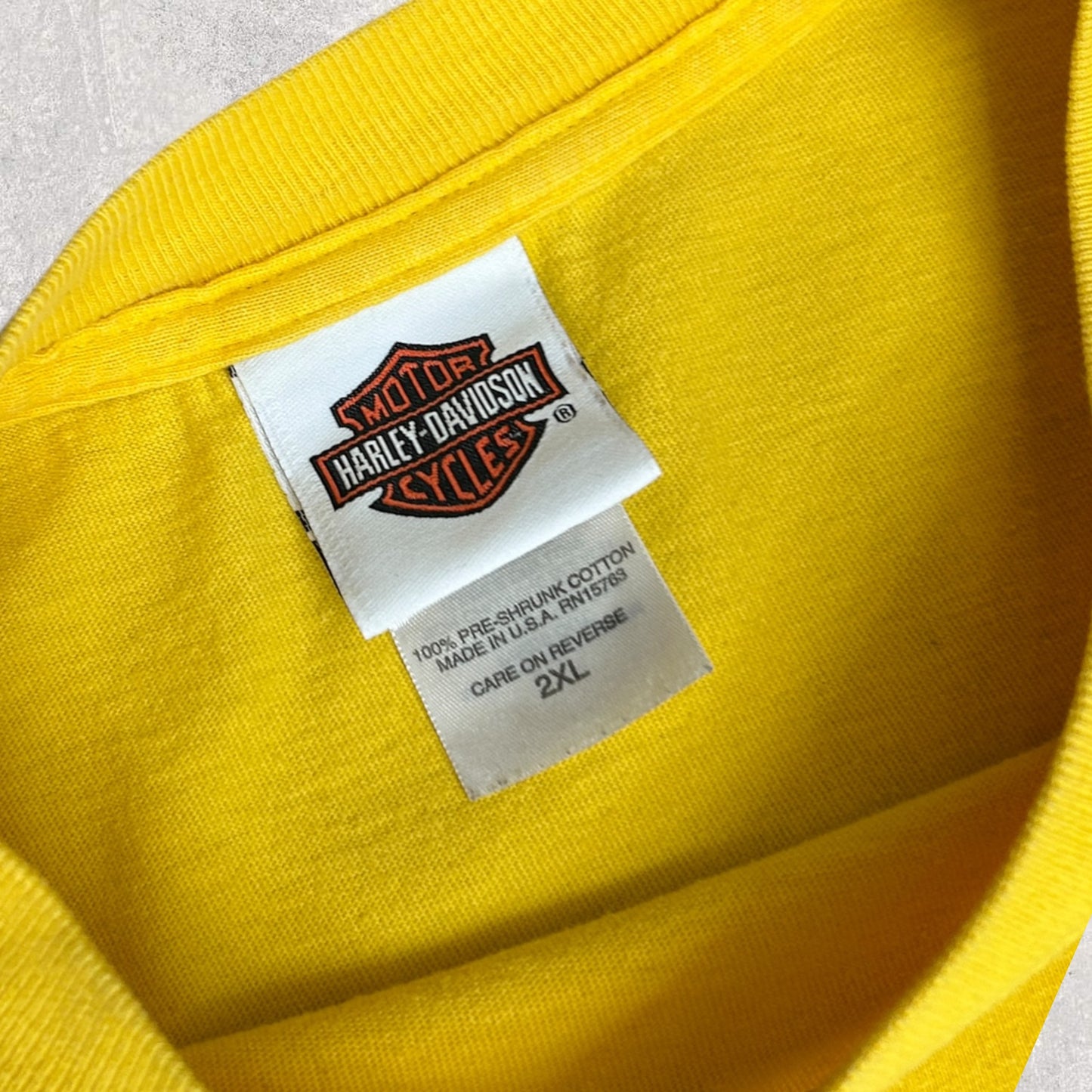 Harley Davidson Burlington, Iowa 2007s. Pitkähihainen T-Paita (2XL)