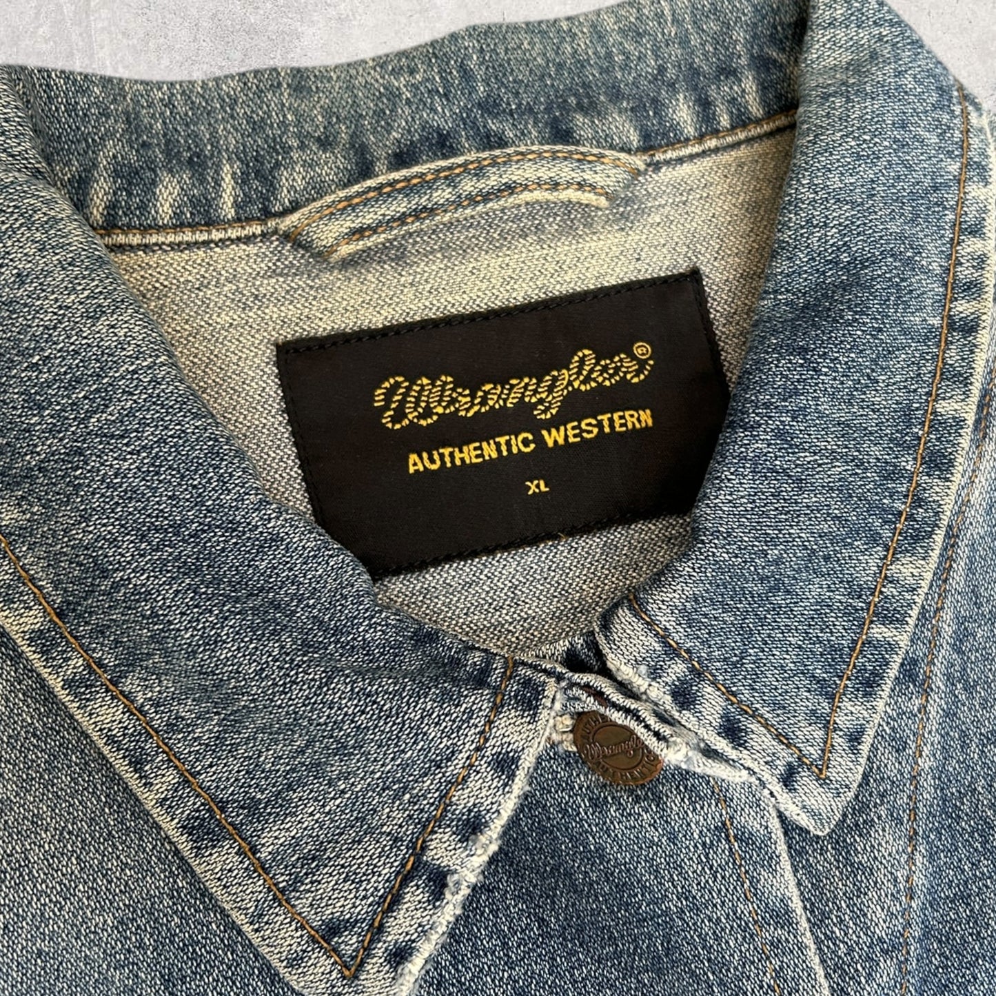 Wrangler Western Vintage Farkkutakki (Ladies L)