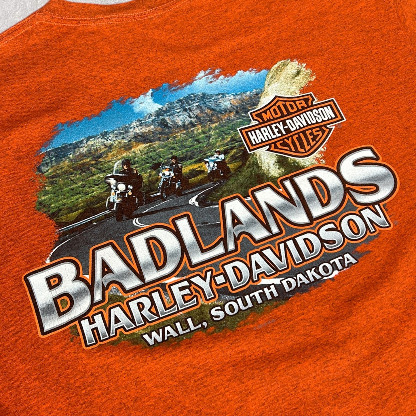 Harley Davidson Wall, South Dakota, 2013s. T-Paita (L)