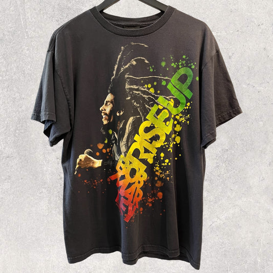 Bob Marley Rise Up, Zion Band Shirt (L)