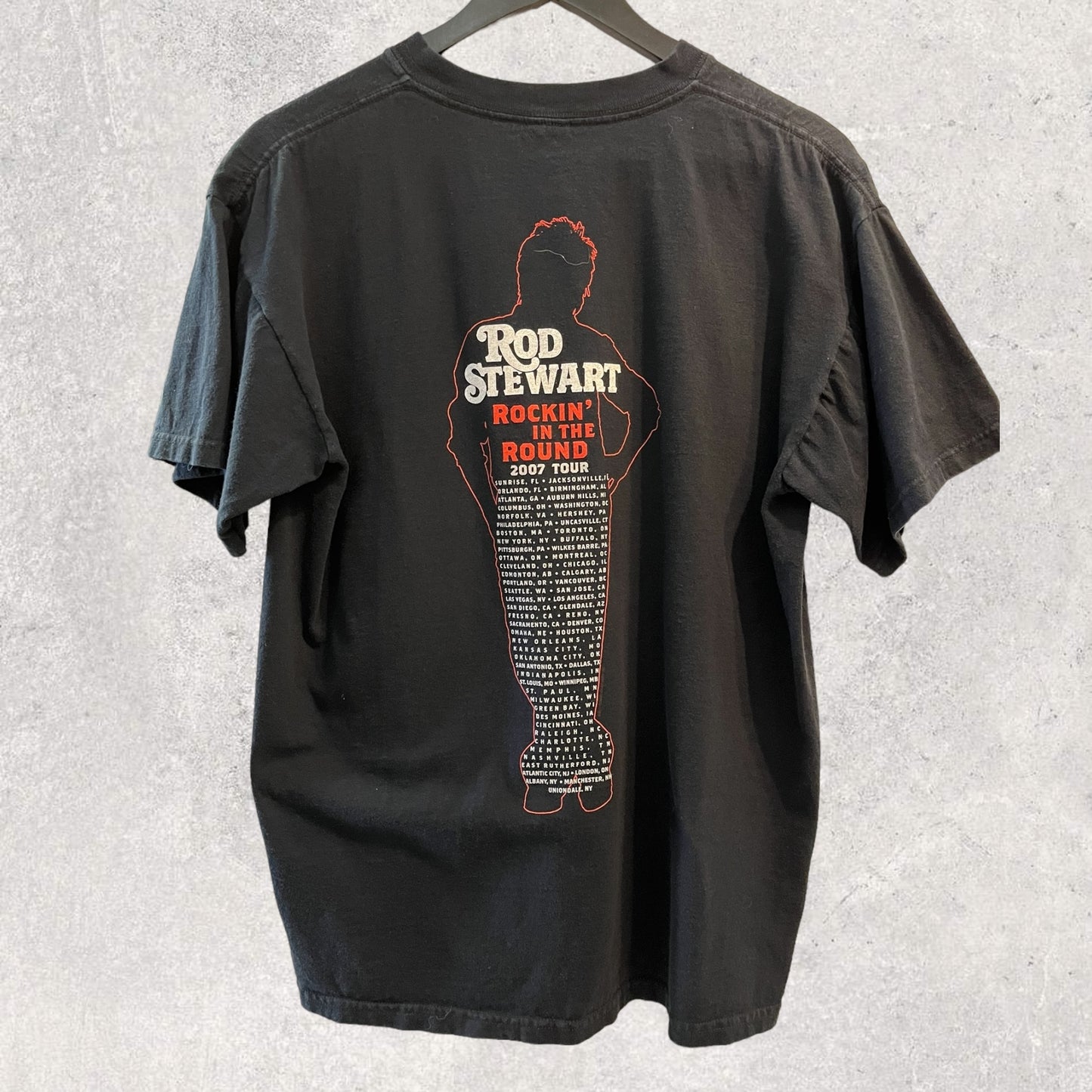 Rod Stewart 2007 Tour Band Shirt (L)