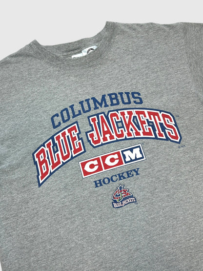 Columbus Blue Jackets CCM NHL 00s. T-paita (L)