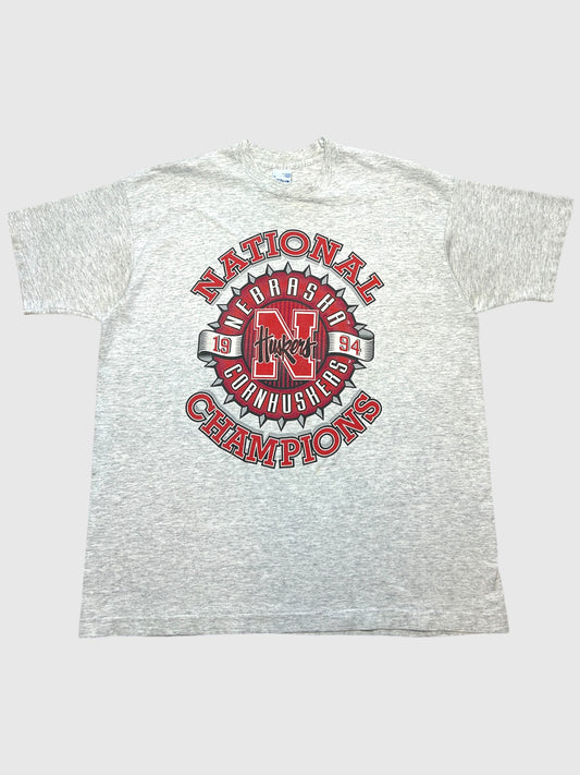 Nebraska Cornhuskers 1994 National Champions Salem T-paita (XL)