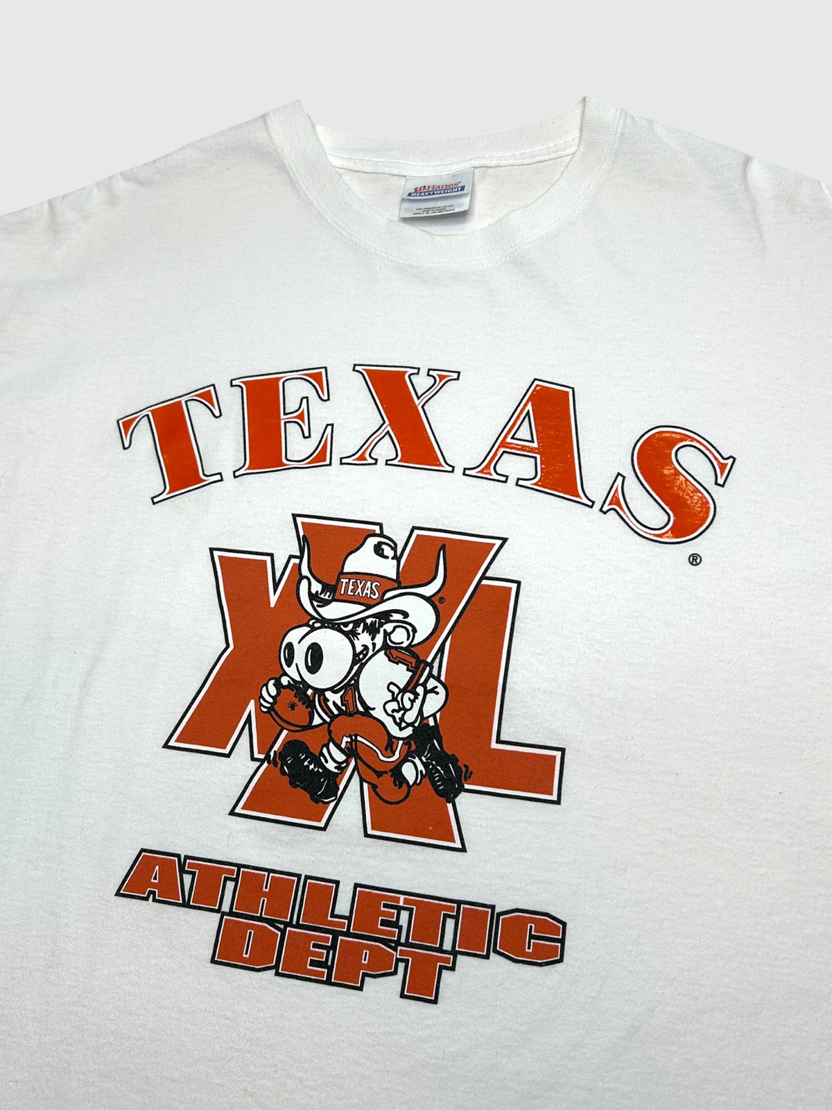 Texas Longhorns 90s. Hanes T-paita (XL)