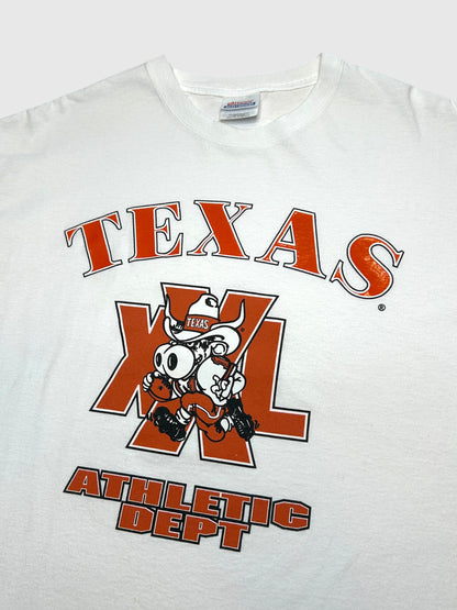 Texas Longhorns 90s. Hanes T-paita (XL)