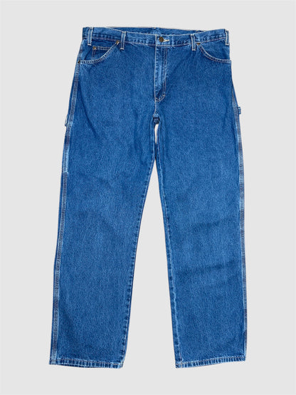 Dickies Relaxed Straight Carpenter Jeans (38X32)