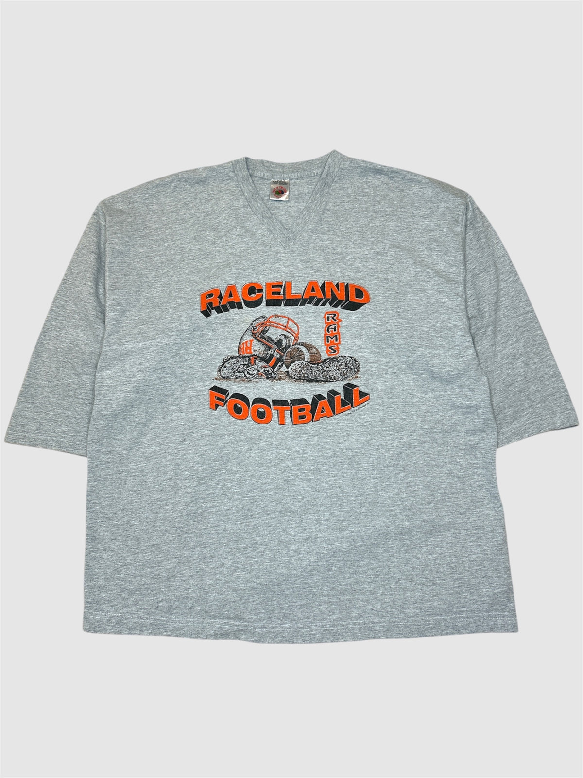 Raceland Rams 2000s. Fruit Of The Loom T-paita (XXL)