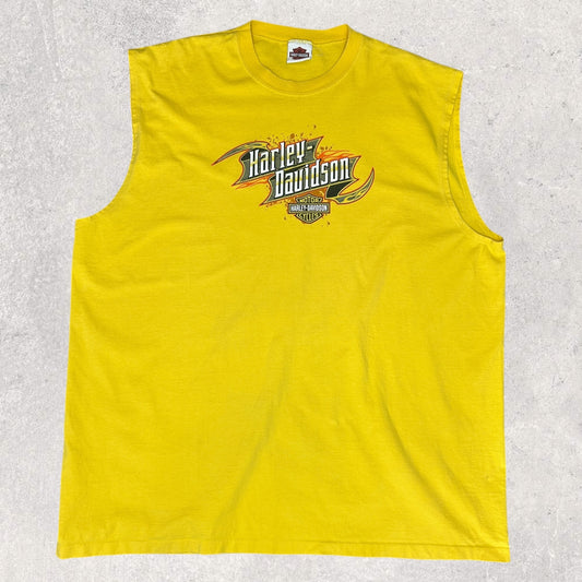 Harley Davidson Wieblers Davenport Iowa Hihaton T-Paita (XXL)