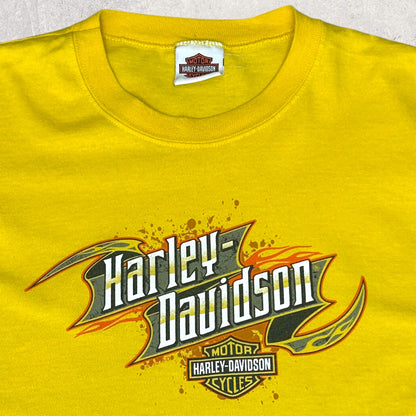 Harley Davidson Wieblers Davenport Iowa Hihaton T-Paita (XXL)