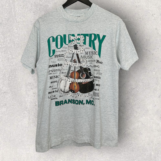 Country Music Branson, Mo Vintage 90s. T-Paita (M)