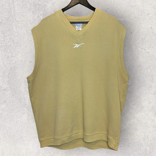 Vintage Reebok Villapaita Liivi (XXL)