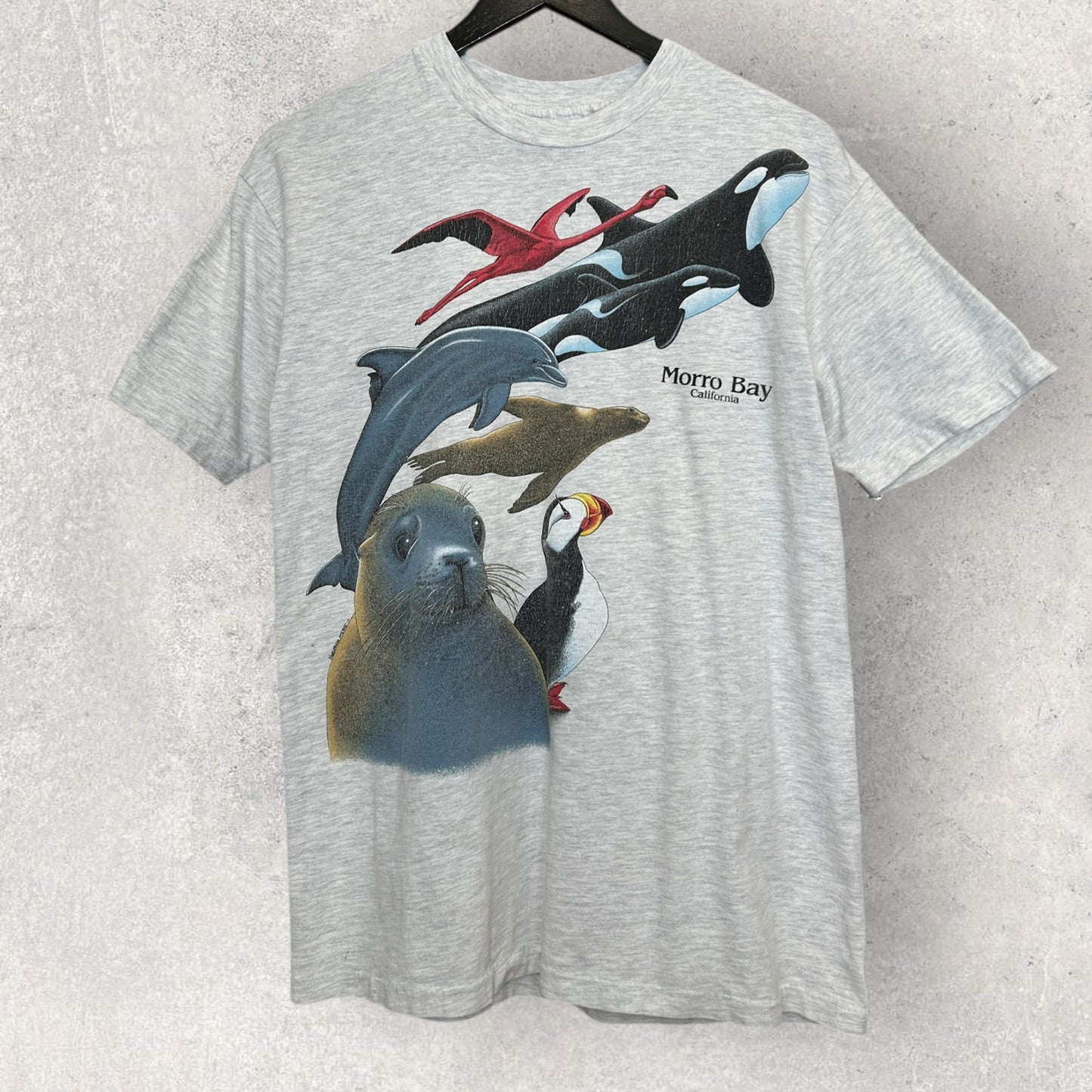 Morro Bay California Vintage 90s T-Paita (M)