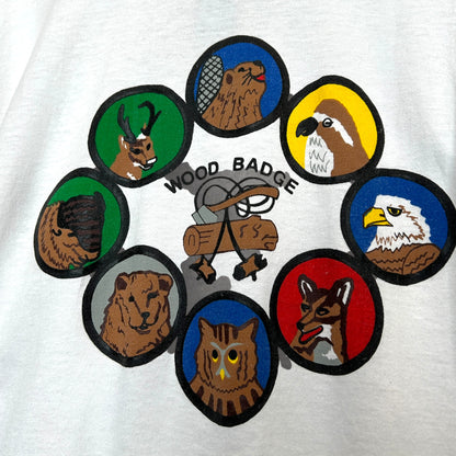 Wood Badge Vintage 90s T-Paita (XL)