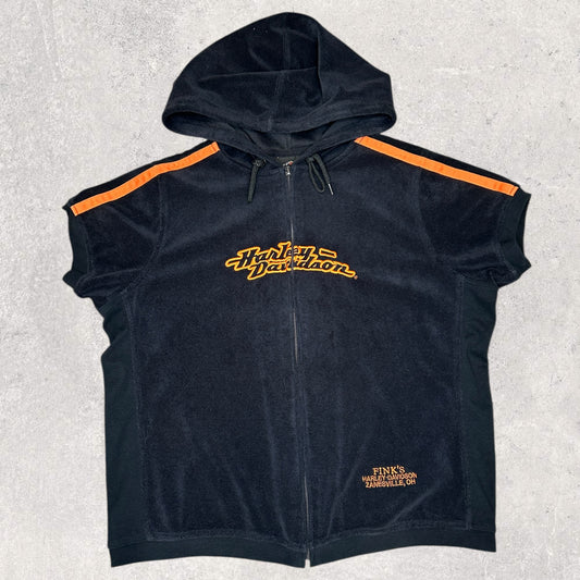 Harley Davidson Lyhythihainen Vetoketju Huppari (S)