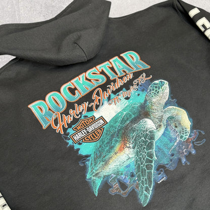 Harley Davidson Rockstar Vetoketju Huppari (2XL)