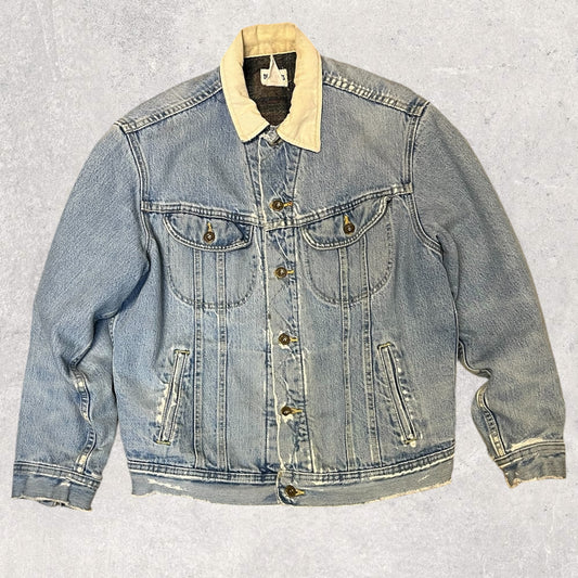 Vintage Lee Dungarees 90s. Denim jacket (M)