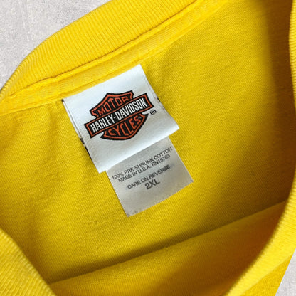 Harley Davidson Burlington, Iowa 2007s. Pitkähihainen T-Paita (2XL)