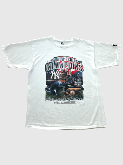 New York Yankees 1998 MLB World Series Champions Starter T-paita (XL)