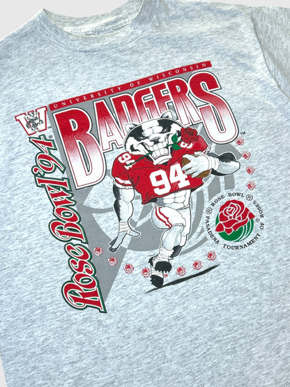 Wisconsin Badgers Rose Bowl 1994 T-paita (XL)