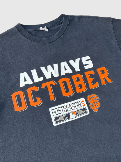 San Fransisco Giants Always October T-paita (L)