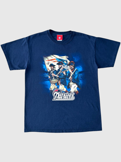 New England Patriots 00s. NFL T-paita (M)