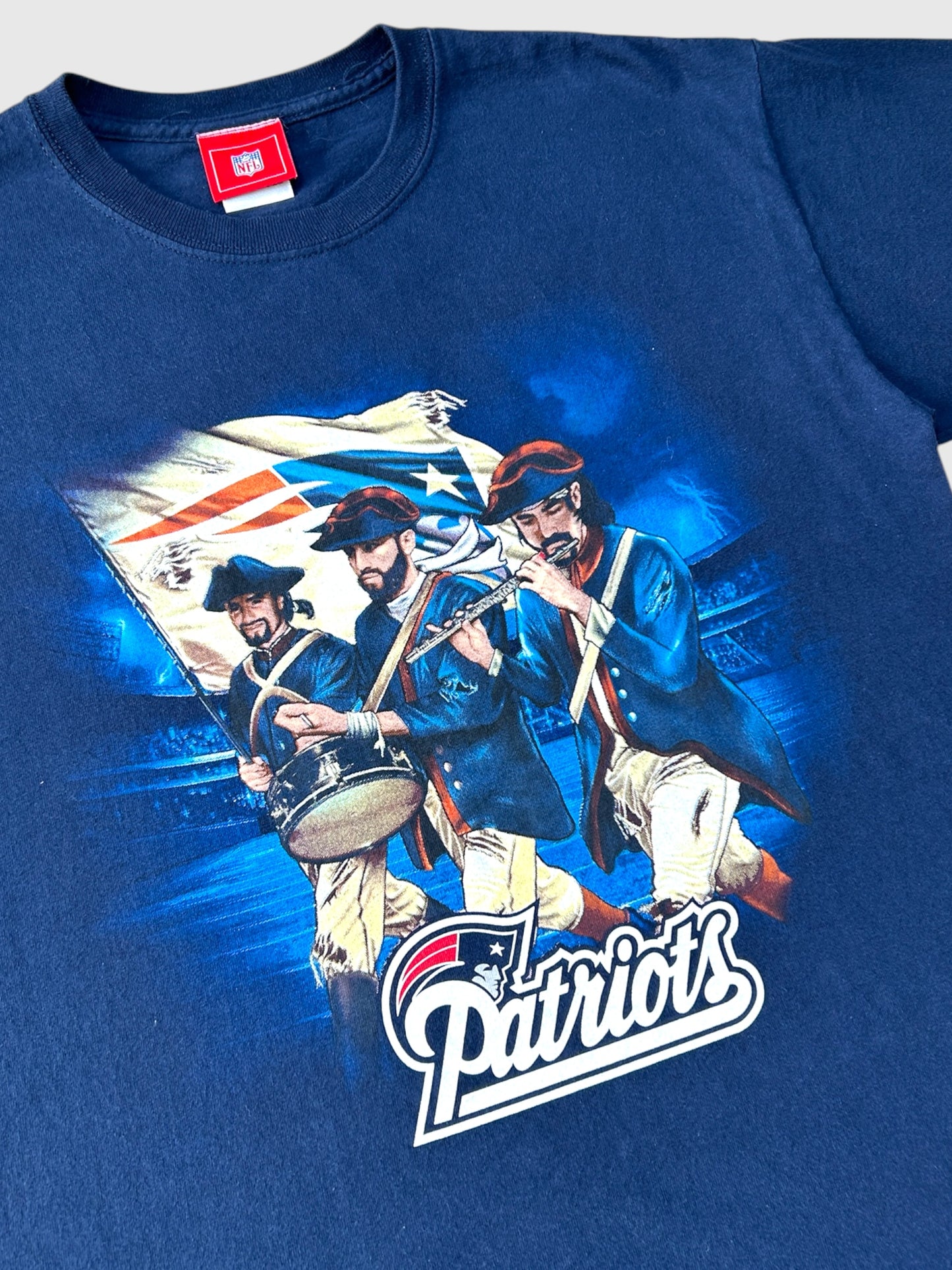 New England Patriots 00s. NFL T-paita (M)