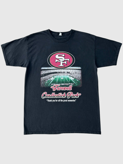 San Fransisco 49ers Candlestic T-paita (L)