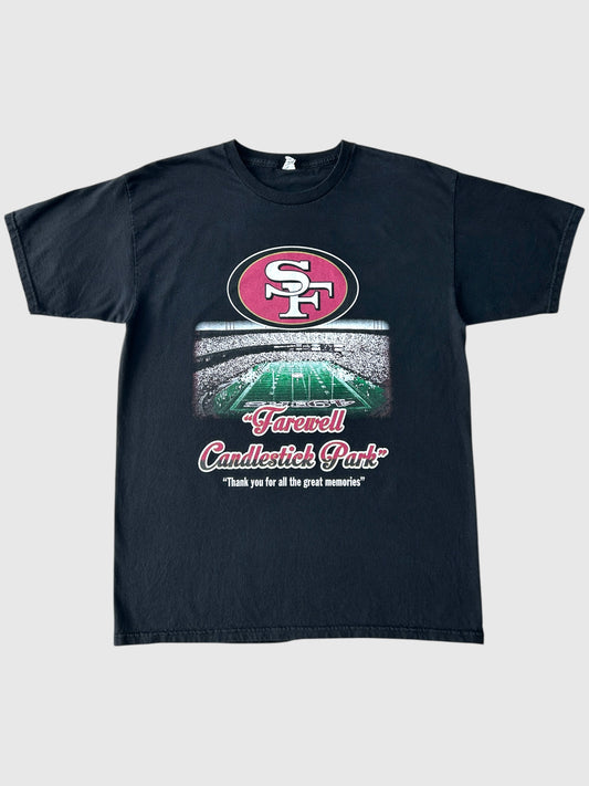 San Francisco 49ers Candlestick T-shirt (L)