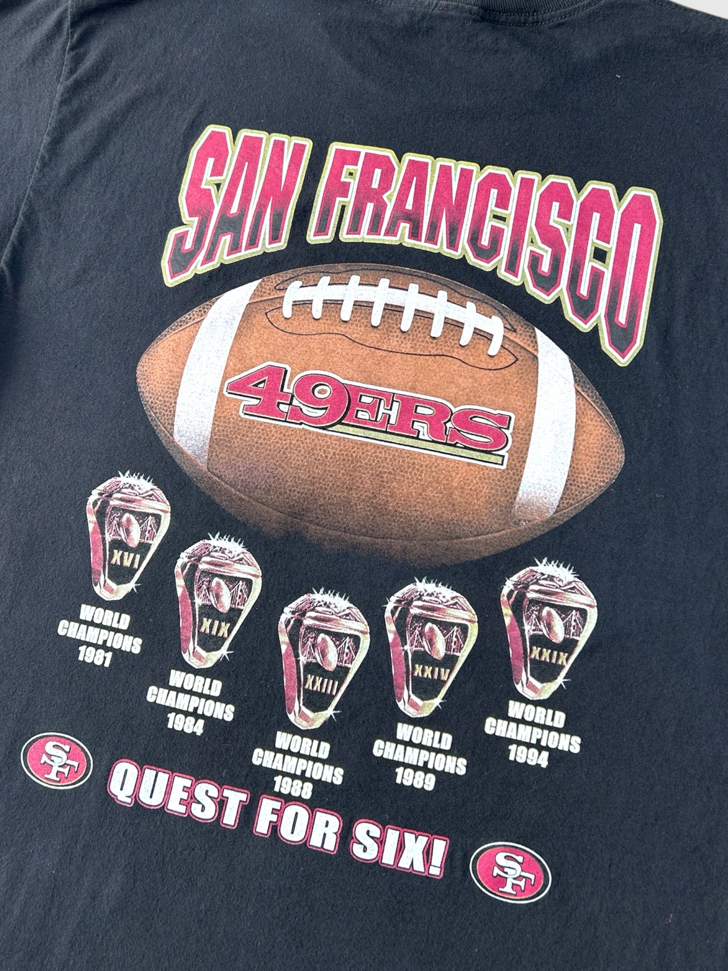 San Fransisco 49ers Candlestic T-paita (L)