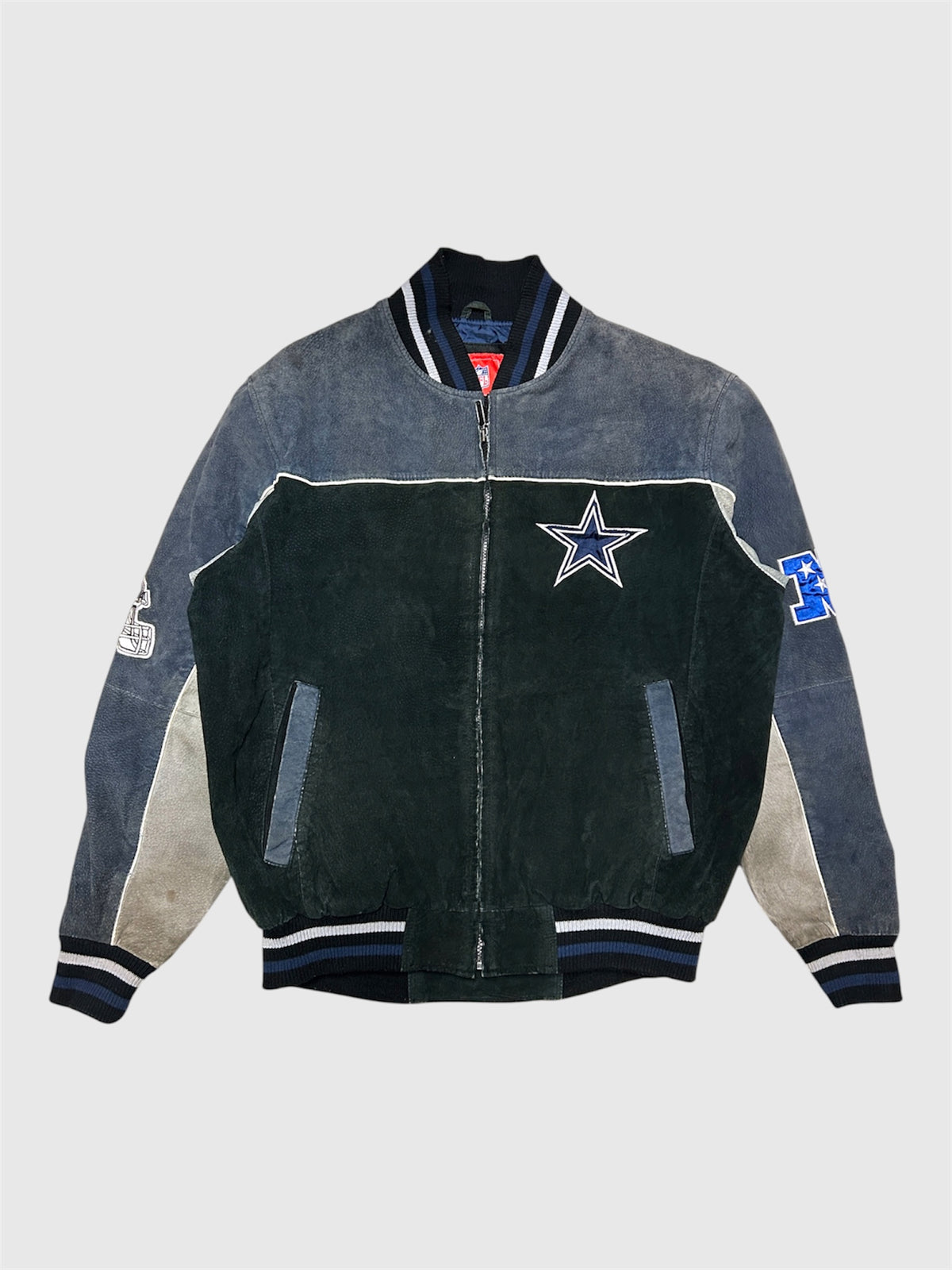 Dallas Cowboys 00s. NFL Mokka leather jacket (L)
